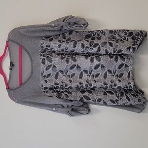 Art To Wear Italian Floral Sweater